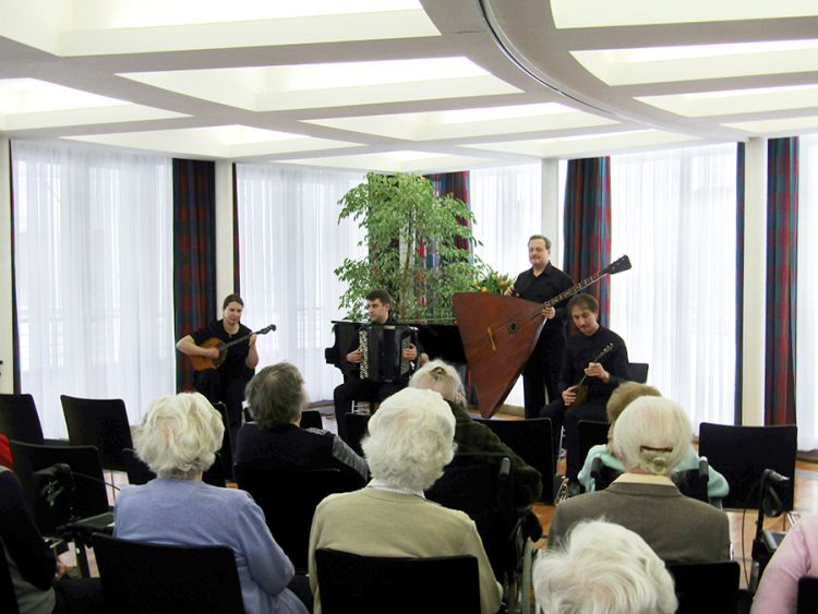Gastauftritt des Russischen Quartetts EXPROMPT ©SRMI